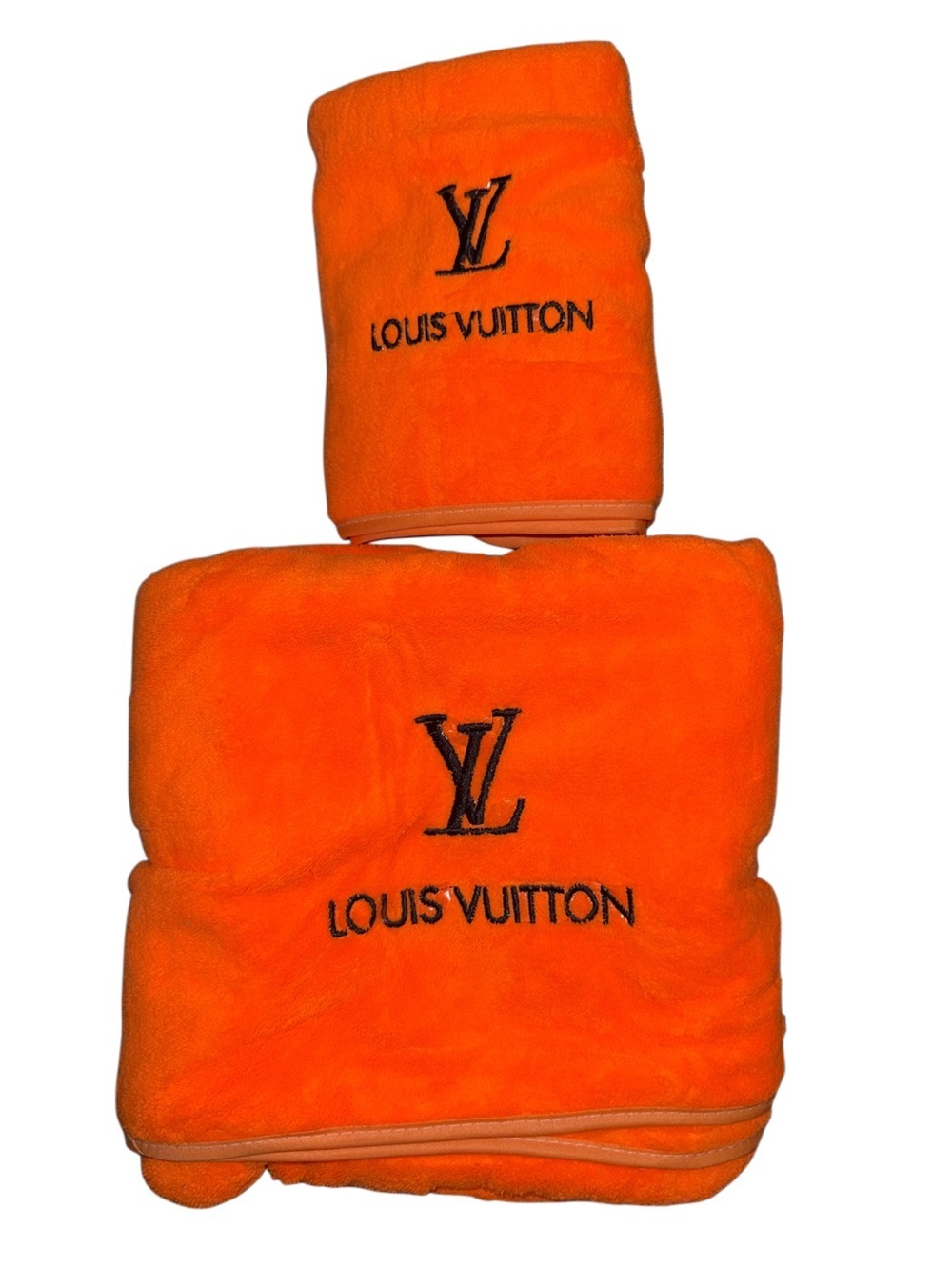 Luxury Inspired Orange Towel Set - Picture 5 of 7
